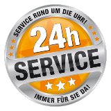 24h Service Badge